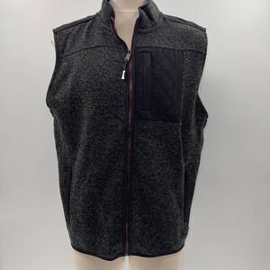 Original Mantaray Dark Gray Fleeced Outdoor Sports Vest- XL